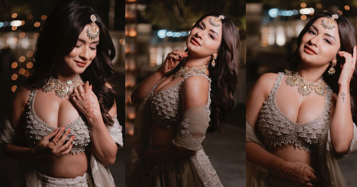 Avneet Kaur Looks Beautiful in a Gorgeous Moon-White Dress